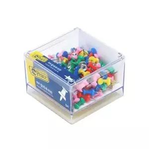 사무용품 338IAN45 B4-평화 칼라푸쉬핀