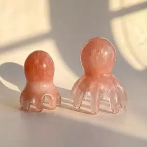 두피 괄사 마사지기 문어형 전신 지압기 림프 순환 도구 안마 건강용품