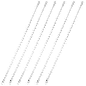 6개입 윈도우 블라인드 교체용 로드 유리섬유 버티컬 손목보호 세로 틸트 커튼 커튼 당김봉 후크 홈 오프너