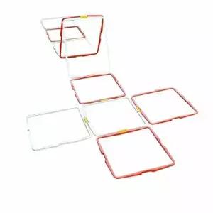 축구 사다리 레더 체육 트레이닝 다우리 47x47cm 스텝