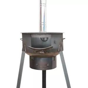 장작 스토브 가정용 나무 야외 석탄 난로 화로 선물 냄비 히터 굽기 가마솥 화덕 화로대