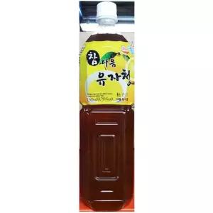 참다음 유자청 1.5L 8개 차