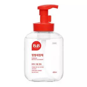 비앤비 젖병세정제 거품형 용기 450ml x1개 식기세정 아기 유아 1개