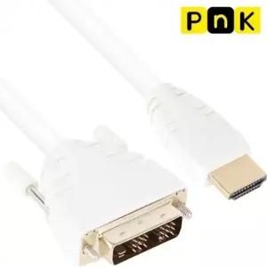 PNK 4K UHD HDMI to DVI 변환 모니터 케이블 5M
