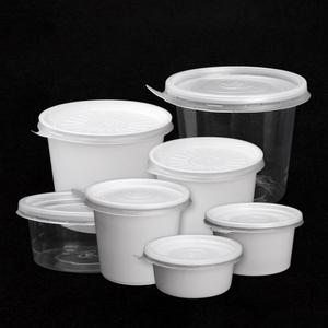 원형 다용도 소량 일회용 반찬 용기 뚜껑세트 모음전