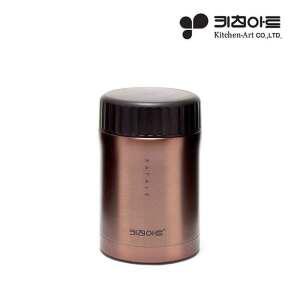 키친아트 골드메탈 보온죽통 430ml /보온도시락
