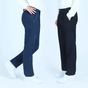 봄 여름 작업 청바지 청 작업복 중년 남성 통청바지 스판 블랙진 아저씨 스판 편한 쿨맥스 춘추 간절기 용접 일자 빅사이즈