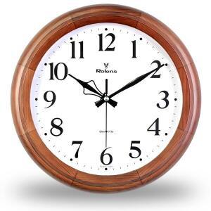 [아트박스]/코맥스시계 로렌스 WD320 원목 이중앤틱 지름 32Cm 무소음 벽시계