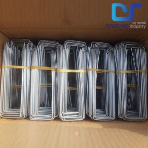 멀칭핀 고정핀 한박스(1000개) 비닐 부직포 멀칭 고정핀 아연 사이즈(대)