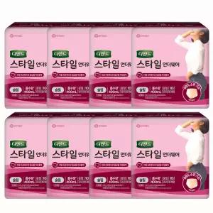 디펜드 스타일 언더웨어 여성 슬림형 중형 10개입 X 8팩 (총80개)