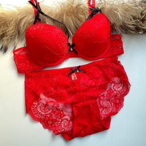 별난여우 센스걸 브라 팬티 여성속옷 세트 5030 레드