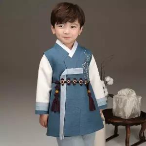 [보리보리/더예한복]QT191-찬솔매화 남아한복 아동한복