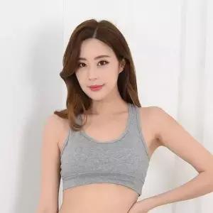 [오노마] ONM 쿨샵 여성 스포츠 노와이어 베이직 망고 탑브라 (S8652417)