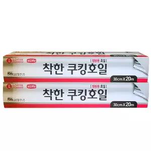 [롯데이라이프]롯데 착한 캠핑호일 30x30x20m X 2개