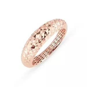 [도로시] 14k 볼록 컷팅 할로우 반지