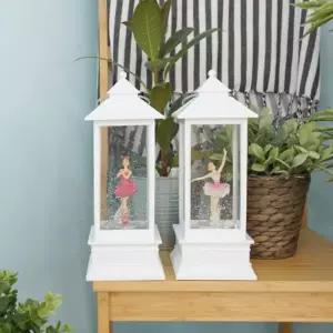 [텐바이텐]발레리나 화이트 랜턴 워터볼 오르골 예쁜 선물 장식소품