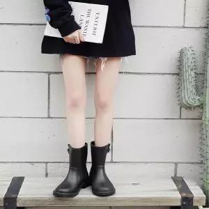 [오노마] ONM 여성 레인부츠 미들부츠 키높이 장화 워커 장마철 비 (S11102325)