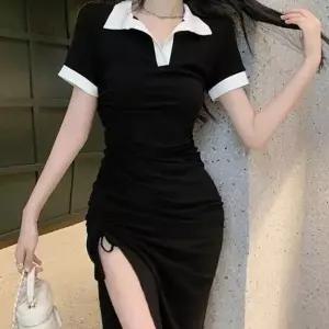 [오노마] ONM 청순한미디원피스 투톤 컷팅 절개 룩 원피스 (S12075199)