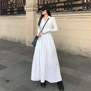 [오노마] ONM 코디피셜 캠프씨 긴팔집업상의 스윙스커트 원피스 (S9874105)