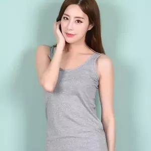 [오노마] ONM 카밀라 국산 여자 면스판 롱나시 베이직 런닝나시 (S11875598)