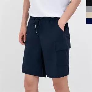 [셀러허브][라일리] Rly 밴딩 카고 반바지 남자 데일리 캠퍼스룩 데이트룩 (S9757973)