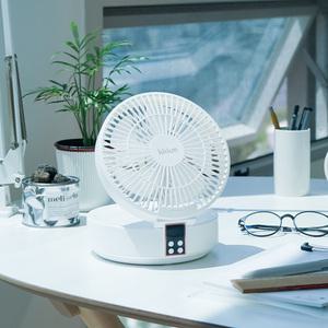 끼움 접이식 무선 저소음 탁상형 서큘레이터 선풍기