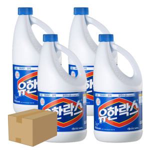 유한락스 레귤러 4리터 4개