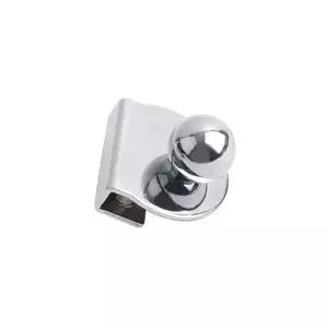 크롬 무타공 유리 손잡이 40x41mm WFHPGYW