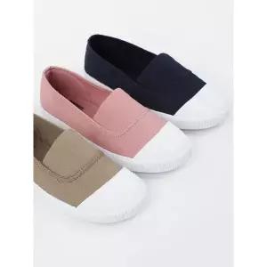 [하프클럽/]국내제작 캔버스 슬립온 단화 1.5cm_25S079