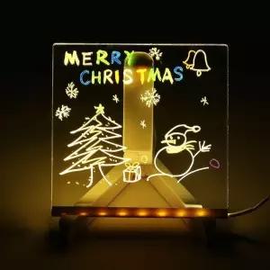 아크릴 메모보드 LED 무드등 메세지무드등 (WFHJDO6)