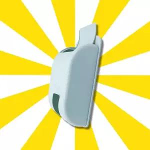 부착식 비닐봉투보관함 하늘색 WF767B8