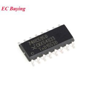 직렬 입력 또는 병렬 출력 시프트 레지스터 IC 칩 오리지널 74HC595D 74HC595 HC595D SOIC-16 SOIC16 8 비