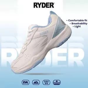 [라이더] 배드민턴화 화이트 스카이 블루 2025RBS-6 배구 실내 운동화 인도어 슈즈