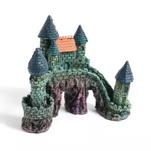 [하프클럽/알티피아]인테리어 어항 꾸미기 장식 성벽 수족관 워터월드