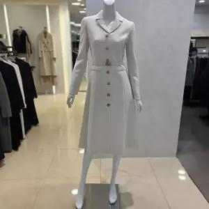 [미니멈]카라넥 버튼 플레어 원피스 MYDGWO9910CR_BP