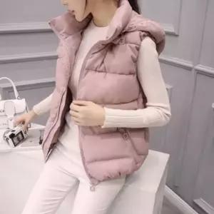 초경량 퀄팅 점퍼 여성 데일리 보온 패딩 조끼 겨울 (WFKA97J)