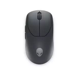 DELL 에일리언웨어 프로 570-BBGZ 무선 게이밍 마우스 다크 사이드 오브 더 문 블랙