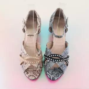 슈띠끄 수제 여성 댄스화 라틴 라인 댄스 슈즈 신발 구두 사교 스포츠 방송 SWD424