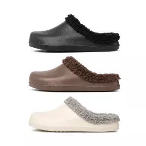 월드컵 크로스풋워머 남성 여성 EVA 털 슬리퍼 겨울 방한화 사무실화 슬라이드 실내화 신발