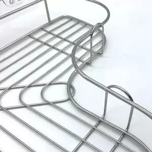 [하프클럽/]무타공 욕실 스테인레스 코너 선반 코너선반 욕실코너