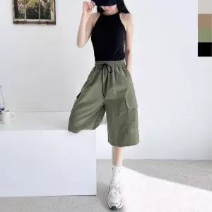 짧은바지 3부팬츠 면바지 여자핫팬츠 휴가 신상 여름 (WFJ4XJJ)