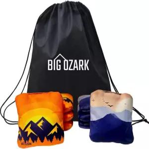 빅 오자크 대회 콘홀 백 8종 세트 토너먼트 플레이용 레귤러 프로페셔널 웨이트 빈백 방수 펠릿과