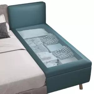 확장형 수납 침대 와이드 베이스 수납장 결합형 슬라이드