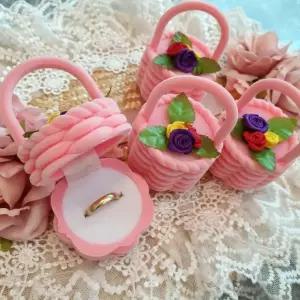 신상품 인기제품 고백 프로포즈 꽃바구니 반지케이스