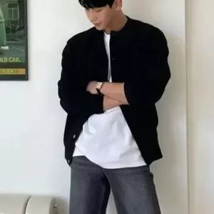 [하프클럽/]남성 베이직 루즈핏 심플 가디건 DMS-CA-Q4262968