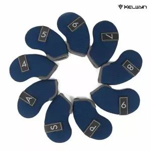 네오프렌 아이언 골프채 프리미엄 헤드커버 네이비