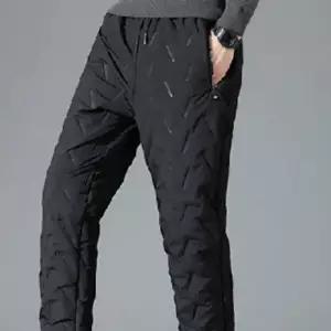 [라일리의류] Rly 패딩바지 남성 방수 압열 양털패딩바지 겨울 방한