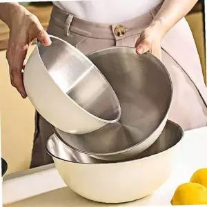 3종 스테인리스 믹싱볼 세트 베이킹믹싱볼 믹싱볼계량