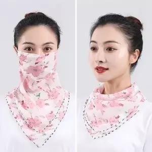 겸용 핑크 마스크 스카프 여름용마스크 숨쉬기편한마 (WFK92RI)