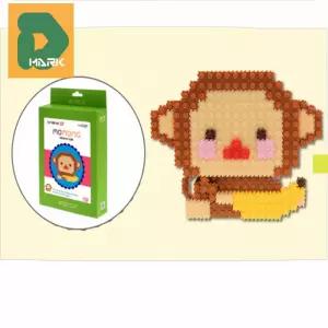 조립블럭 원숭이 동물 저금통 십이간지 입체 취미 동전 블록 교육